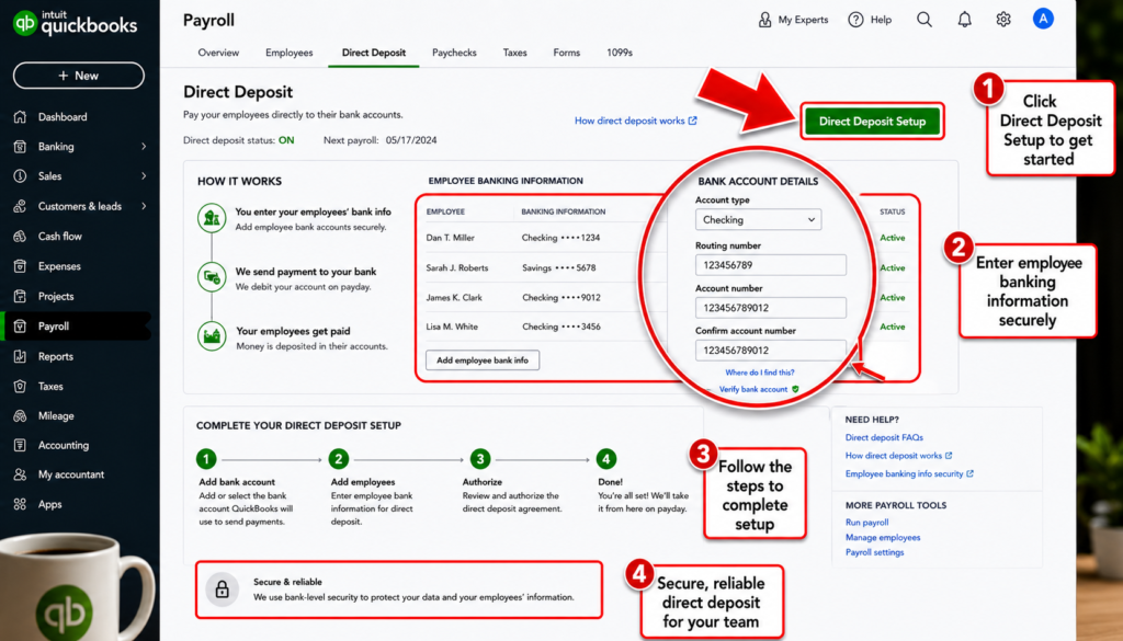 Direct Deposit Setup Guide