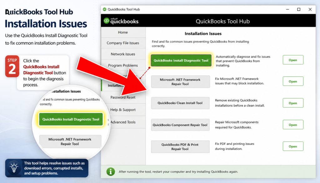 QuickBooks Install Diagnostic Tool